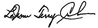 La Jerne Terry Cornish Signature